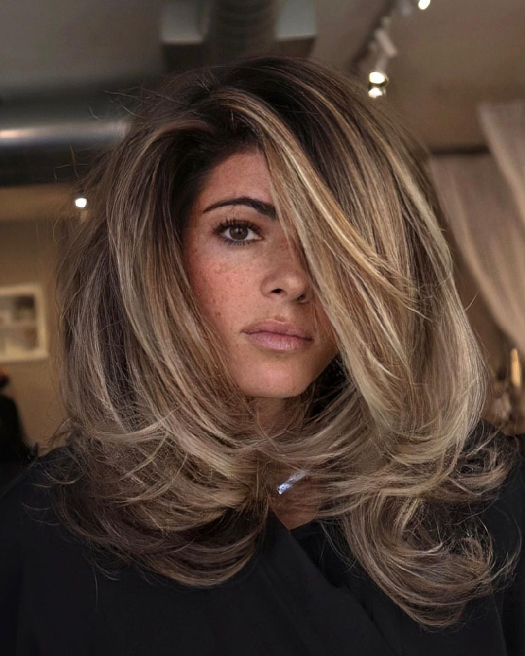Modern Collarbone Shag With Face-Framing Layers — Classy Rachel Haircuts
