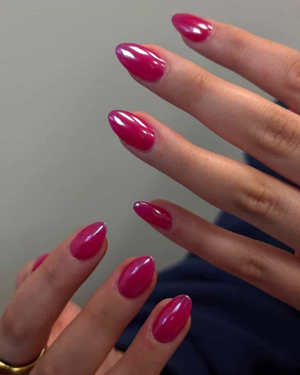 Trending August Nail Colors for 2026 — Classy Raspberry Nails