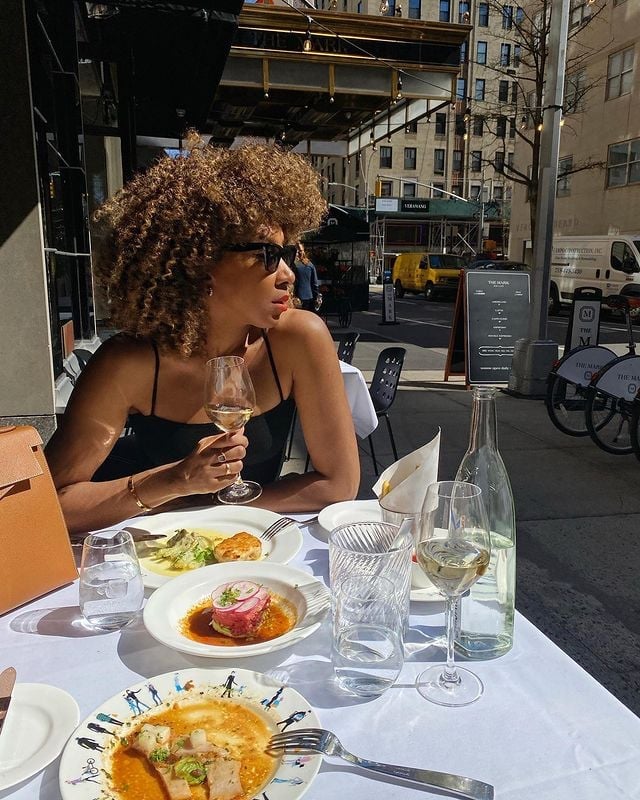 Spaghetti Strap Top with Relaxed Bottom Spaghetti Strap Top with Relaxed Bottom — Classy Restaurant Outfit