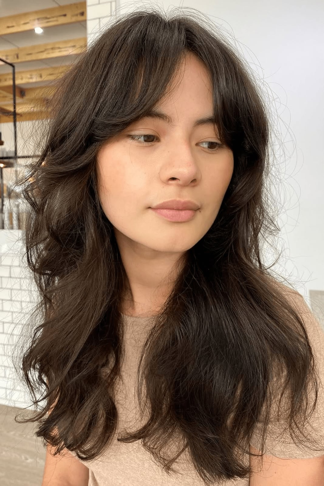 Mid-Back Shag With Face-Framing Layers Mid-Back Shag With Face-Framing Layers — Classy Shag Hair