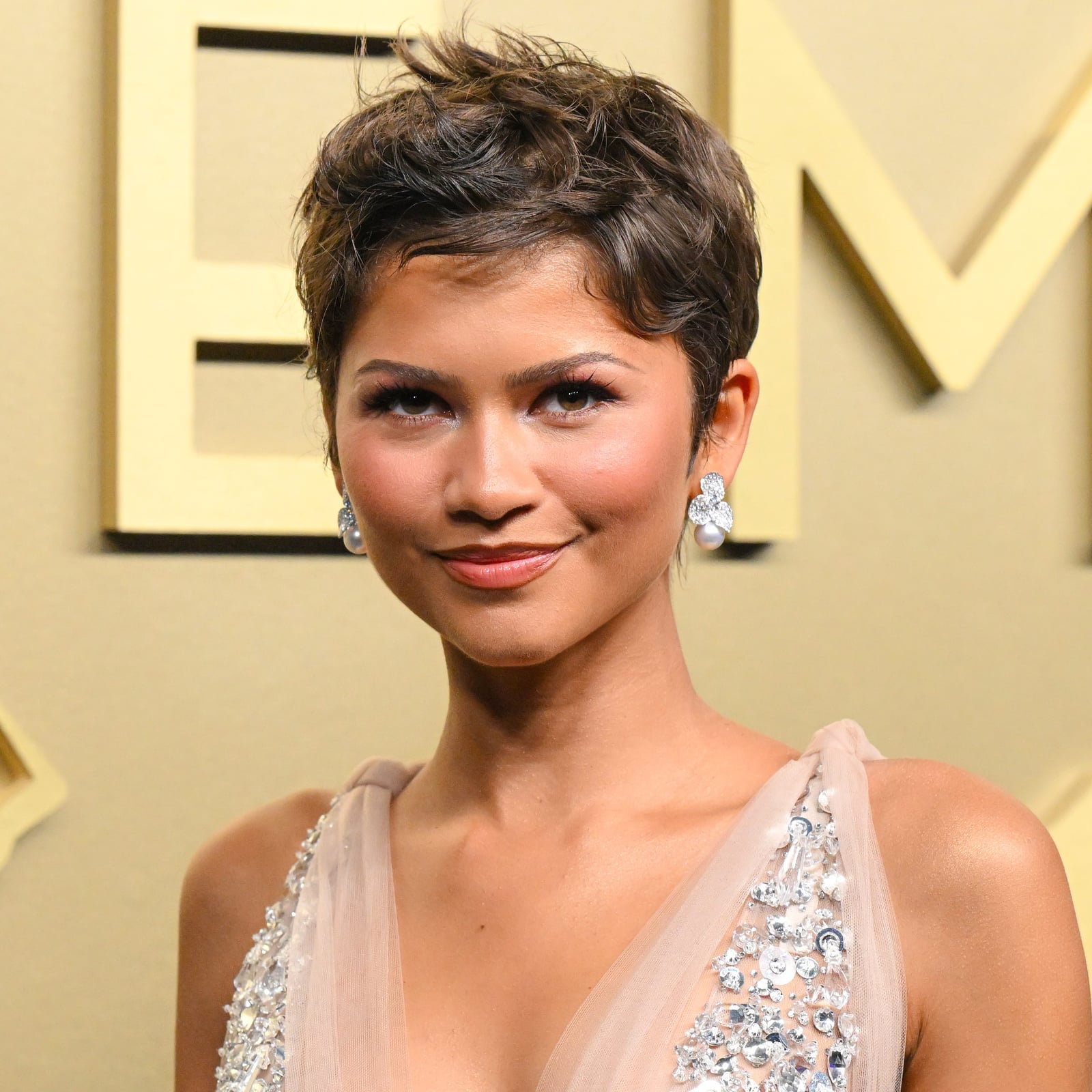Dark Brown Pixie With Tousled Texture Dark Brown Pixie With Tousled Texture — Classy Short Hair Pixie