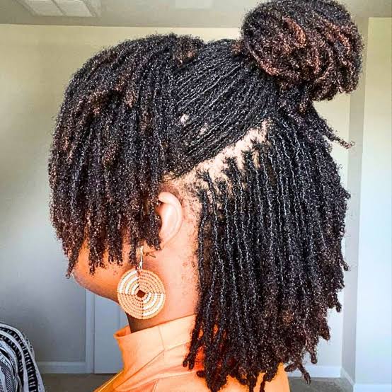 Collarbone Bob Half Updo Collarbone Bob Half Updo — Classy Sister Locs