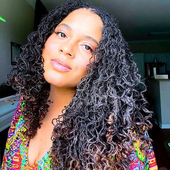 Micro Locs With Defined Curls At Ends Micro Locs With Defined Curls At Ends — Classy Sister Locs