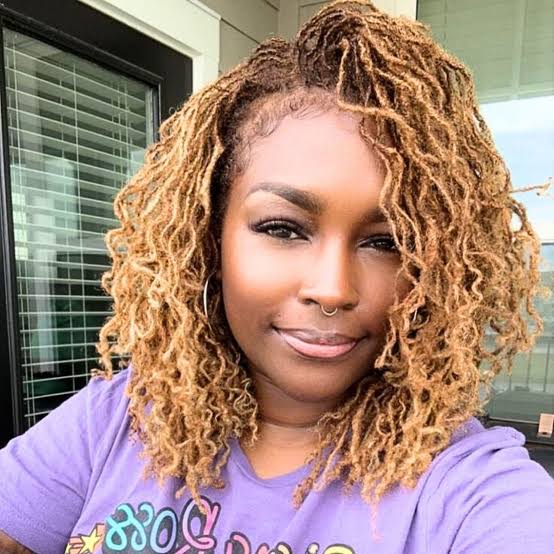 Shoulder Length Micro Locs With Curls Shoulder Length Micro Locs With Curls — Classy Sister Locs