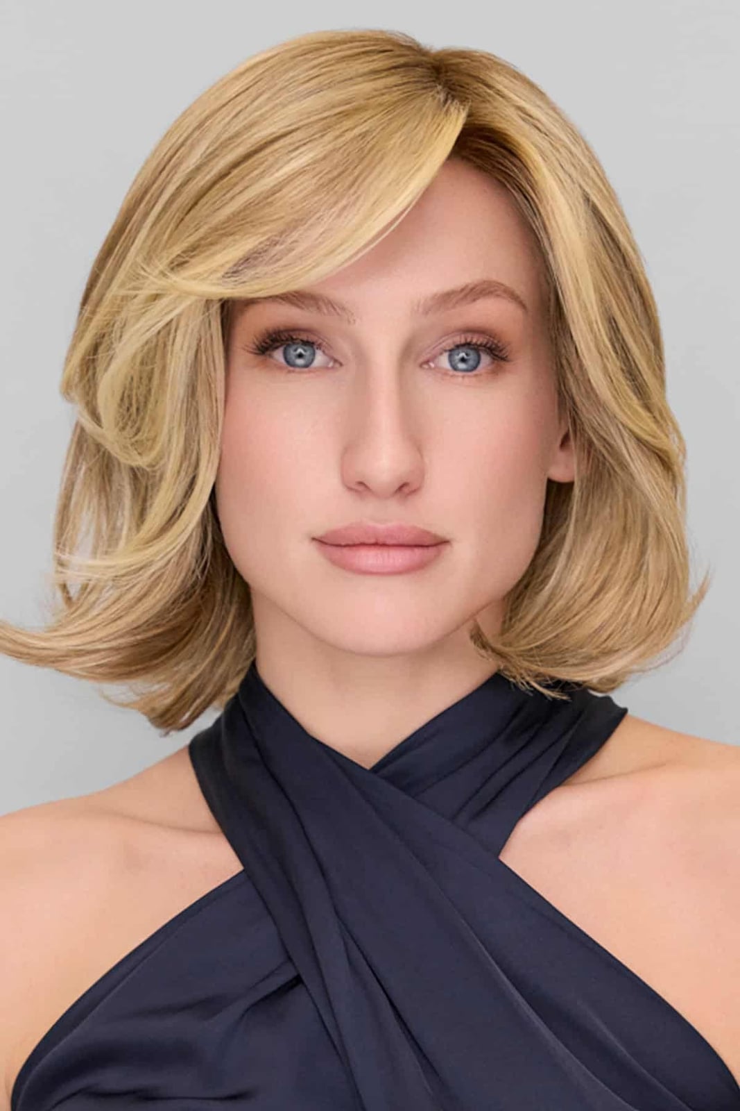 Honey Blonde Layered Bob — Classy Styling Wig