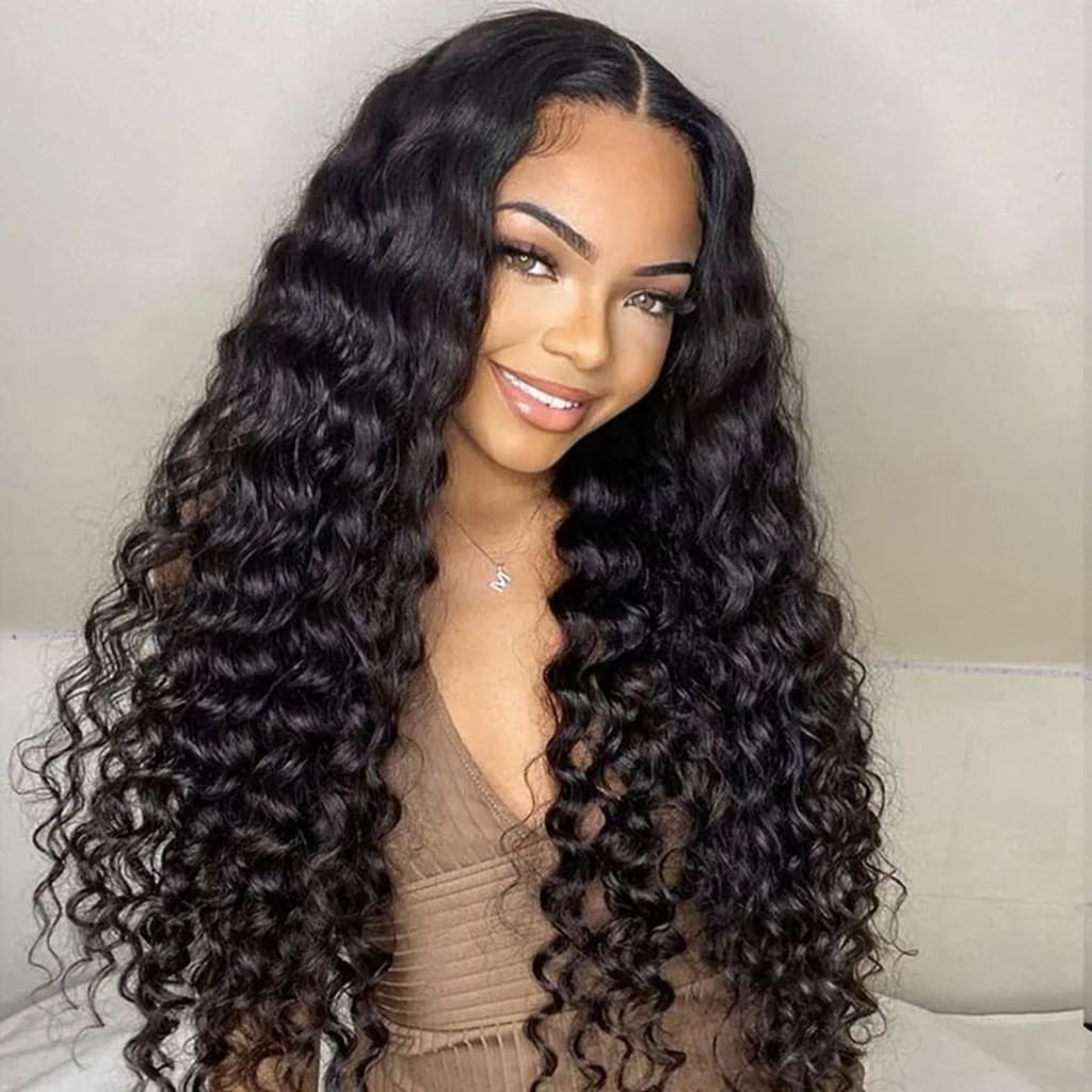 Long Cascading Black Waves — Classy Styling Wig