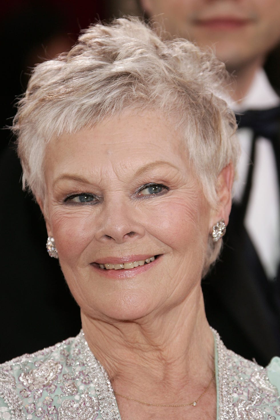 Textured Grey Pixie With Crown Volume Textured Grey Pixie With Crown Volume — Classy Thinning Hair
