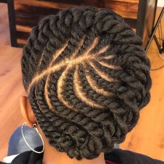 Shoulder Length Passion Twists With Blonde Highlights And Charms — Classy Twist Hairstyles