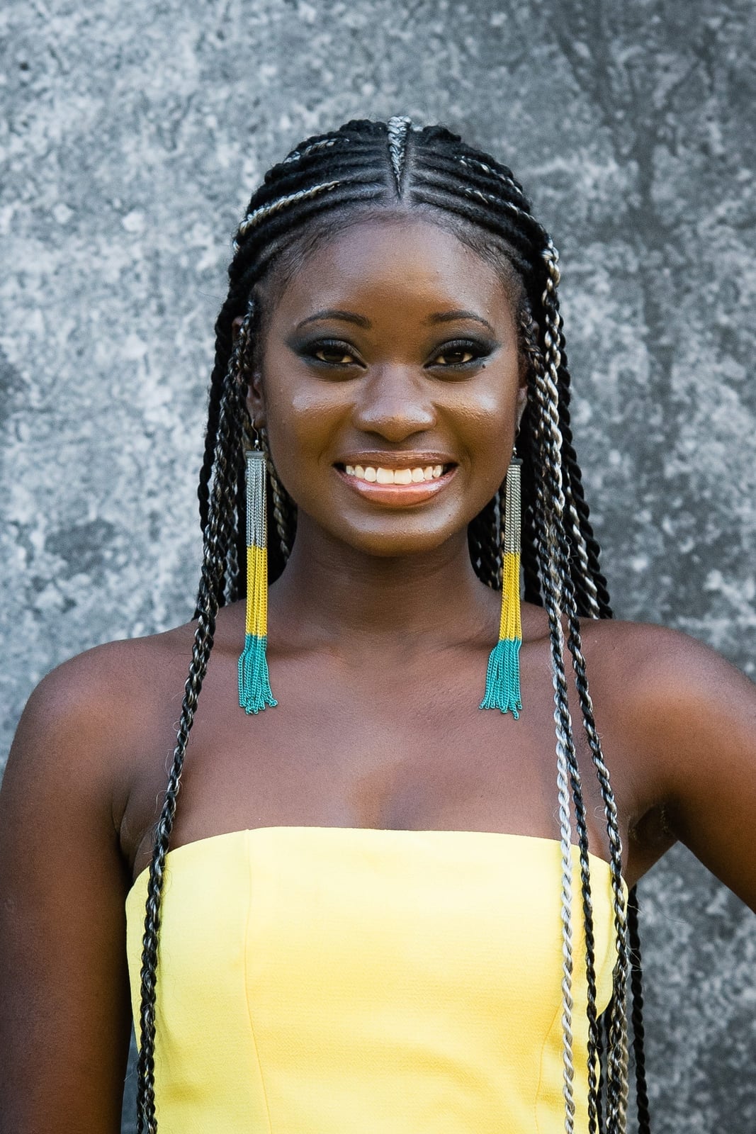 Mid-Back Dark Brown Twists With Blonde Highlights And Curls, Wavy — Classy Twist Hairstyles