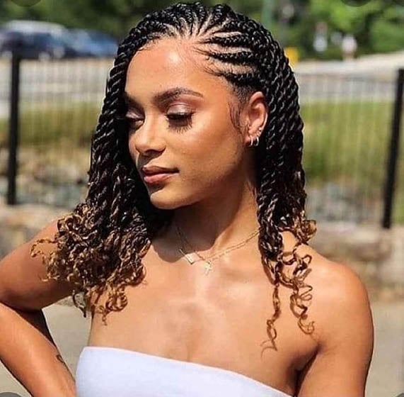 Black and Blonde Twisted Braids — Classy Twisted Styles