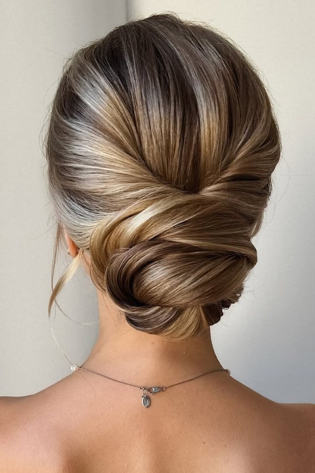 Voluminous Blonde Twisted Low Bun — Classy Twisted Styles