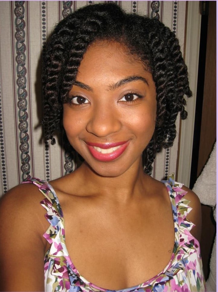 Short Chin Length Twists — Classy Two Strand Twists Natural Hair