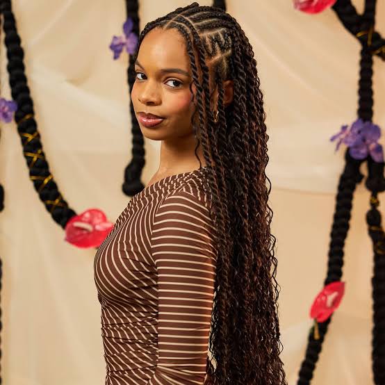 Voluminous Mid-Back Twists — Classy Two Strand Twists Natural Hair