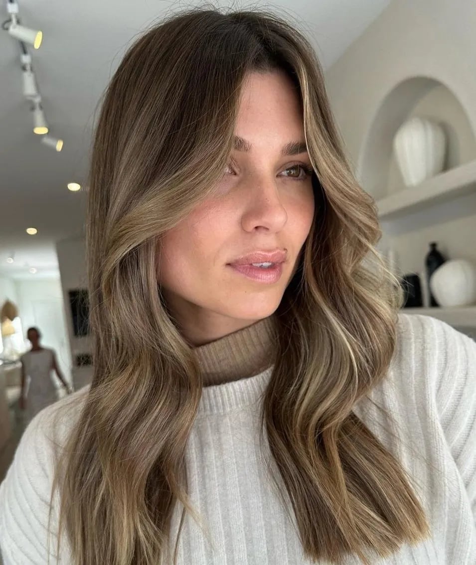 Collarbone Length With Side-Swept Bangs — Classy Two Tone Hair