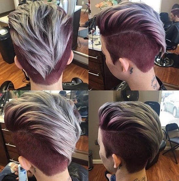 Collarbone Wavy Bob With Balayage — Classy Two Tone Hair