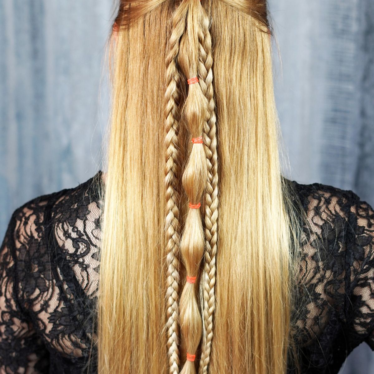 Half Up Half Down Viking Style Half Up Half Down Viking Style — Classy Viking Braids