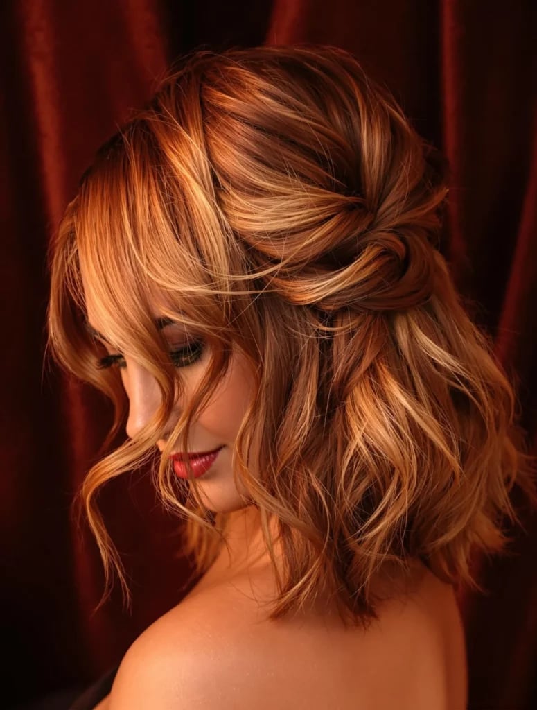 Medium Brown Mid-Back Layers With Curtain Bangs Medium Brown Mid-Back Layers With Curtain Bangs — Classy Wavy Hairstyles