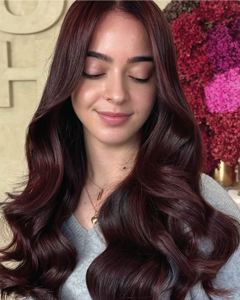 Rich Burgundy With Hints Of Cherry — Classy Wine Red Hair