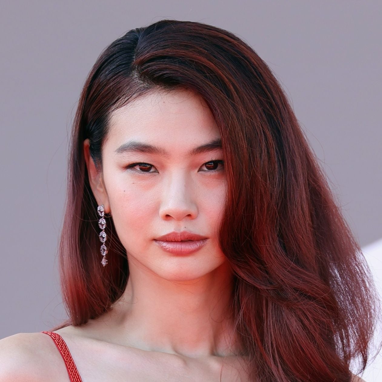 Dark Red With Subtle Auburn Undertones — Classy Wine Red Hair