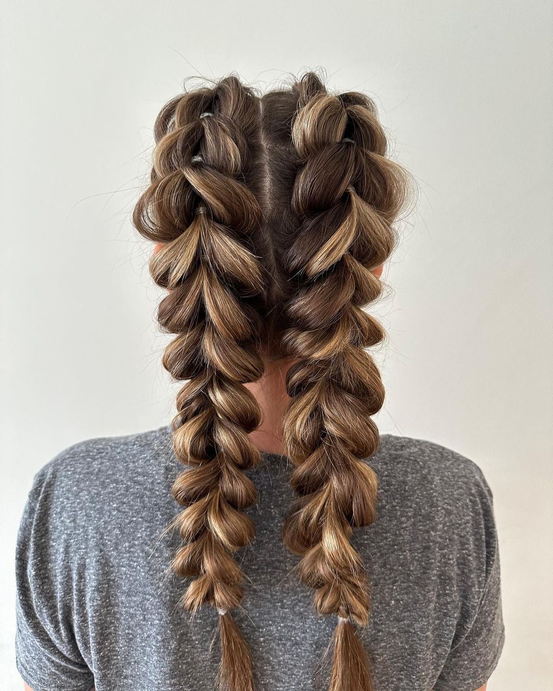Dark Blonde Double Dutch Braids Dark Blonde Double Dutch Braids — Cute Chic Hairstyles