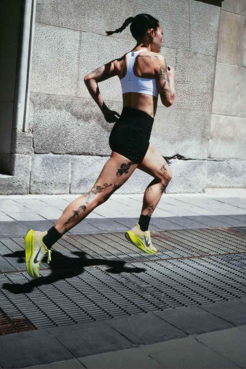 Black Running Shorts with Neon Yellow Shoes Black Running Shorts with Neon Yellow Shoes — Cute Running Outfits