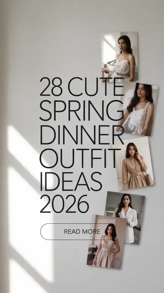 Cute Spring Dinner Outfit Ideas 2026: Fresh & Classy Looks for Every Evening