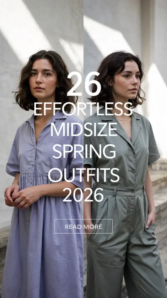 Effortless Midsize Spring Outfits 2026: Fresh, Stylish & Easy Looks for Every Day