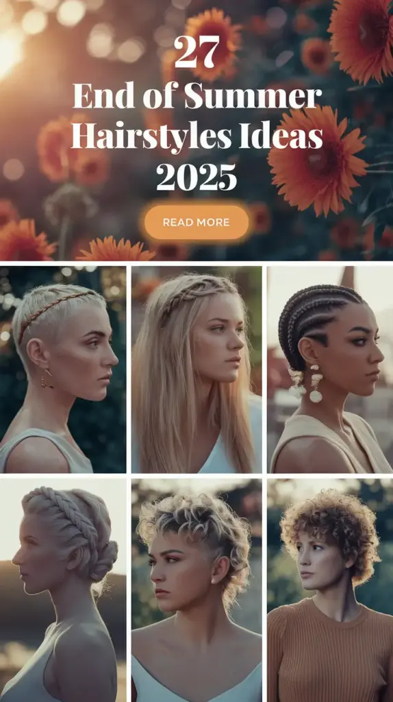 27 End of Summer Hairstyles Ideas 2025 That Are Cute, Easy, and Totally Pinterest-Worthy