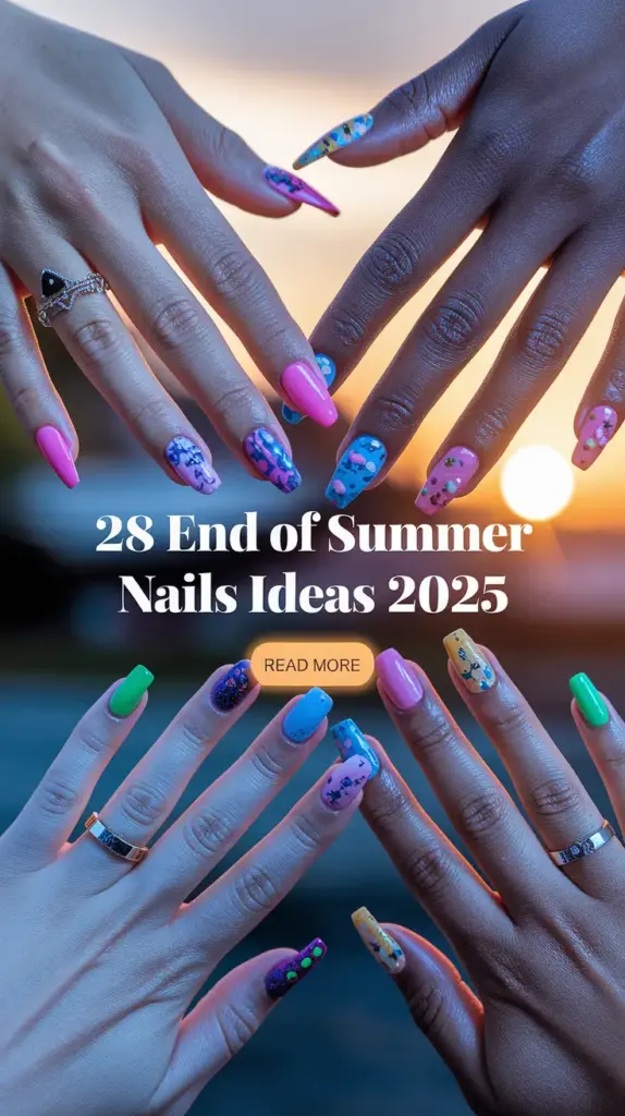 End of Summer Nails Ideas 2025: 28 Cute Designs You’ll Want to Copy Right Now