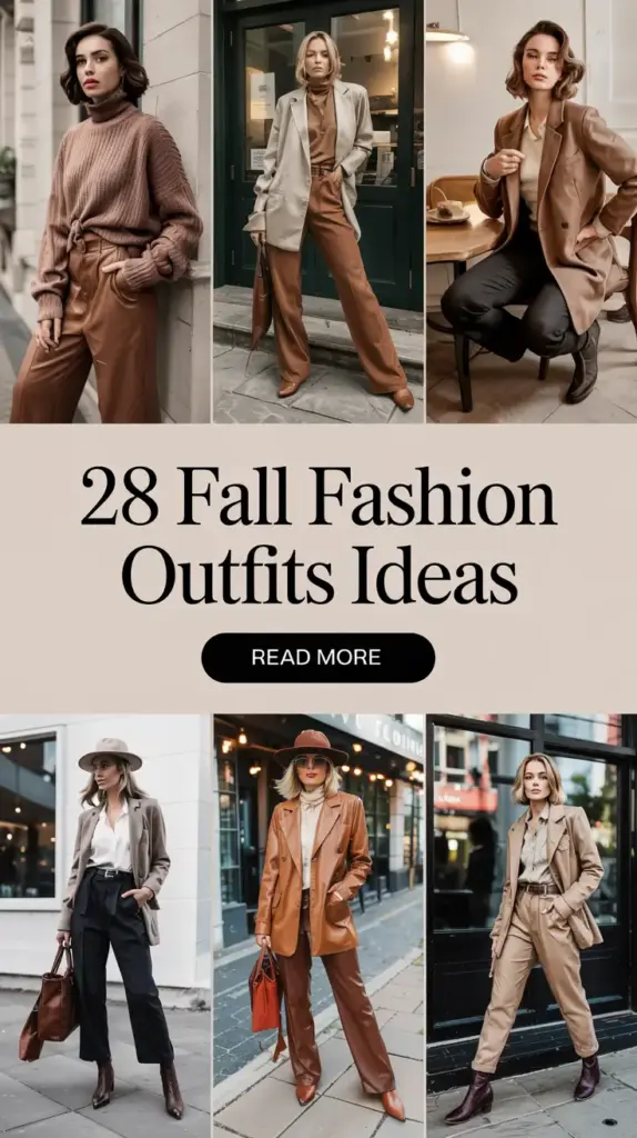 28 Stunning Fall Fashion Outfits Ideas 2025 to Try This Season