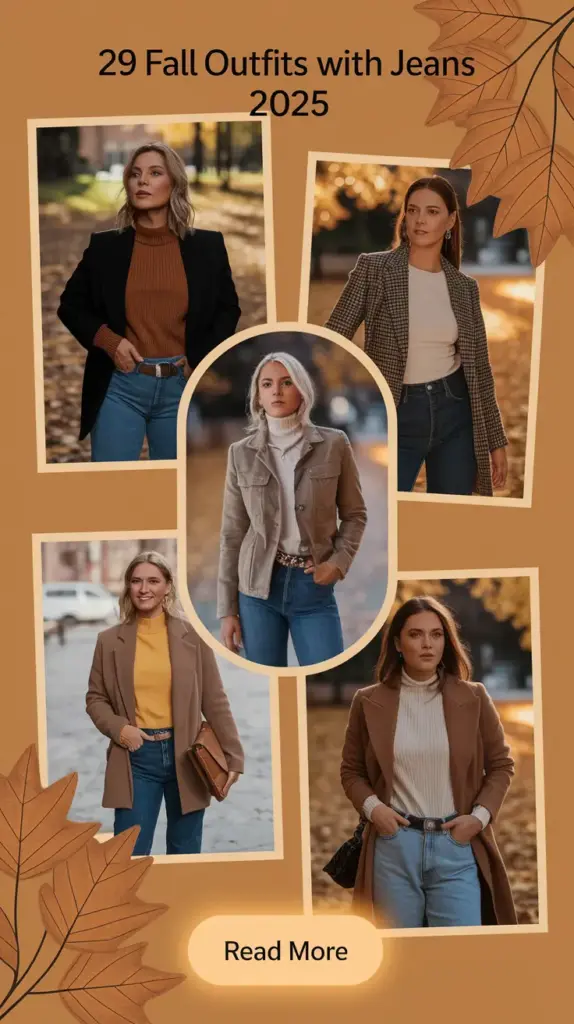The Best Fall Outfits with Jeans 2025: Stylish Ideas for Every Mood and Moment