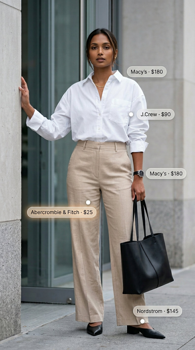28. City Chic in Linen