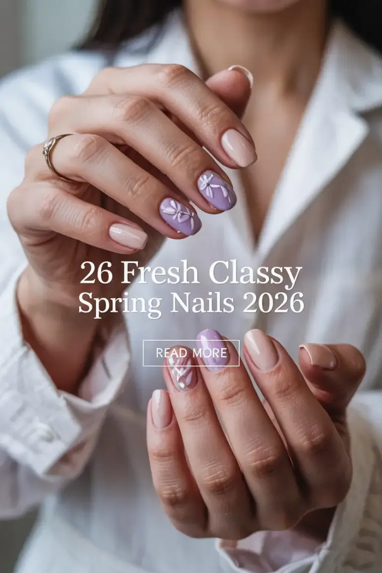 Fresh Classy Spring Nails 2026: Chic Almond, Square & Short Designs You’ll Love