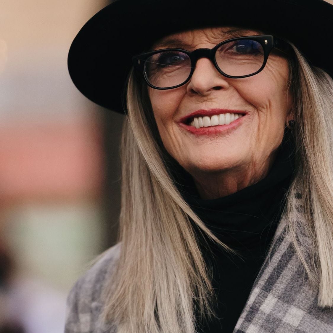Straight Mid-Back Layers With Fedora — Hair Ideas with Hat