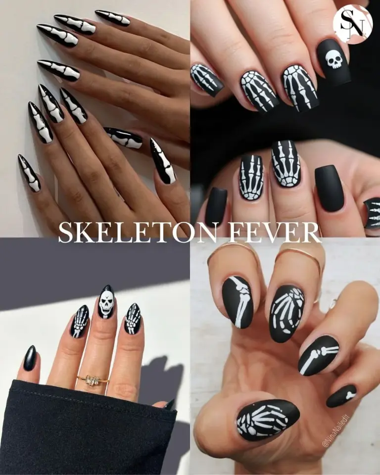Halloween Nail Art: 26 Spooky, Cute & Stylish Ideas
