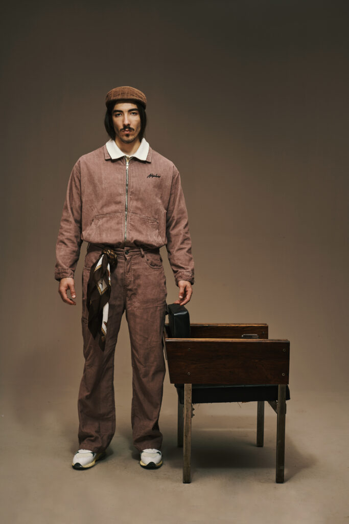 Corduroy Set for a Retro Casual Vibe — Winter Outfits for Men