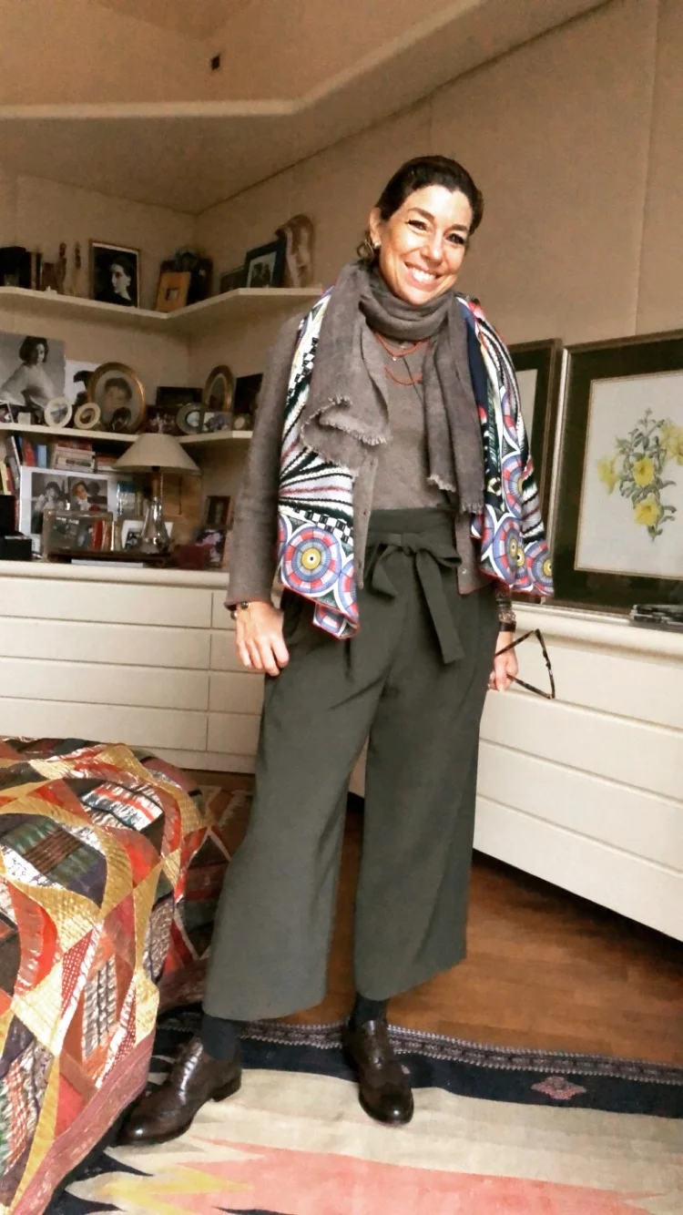Textural Play: Turtleneck with Wide-Leg Pants — Scandinavian Winter Outfits