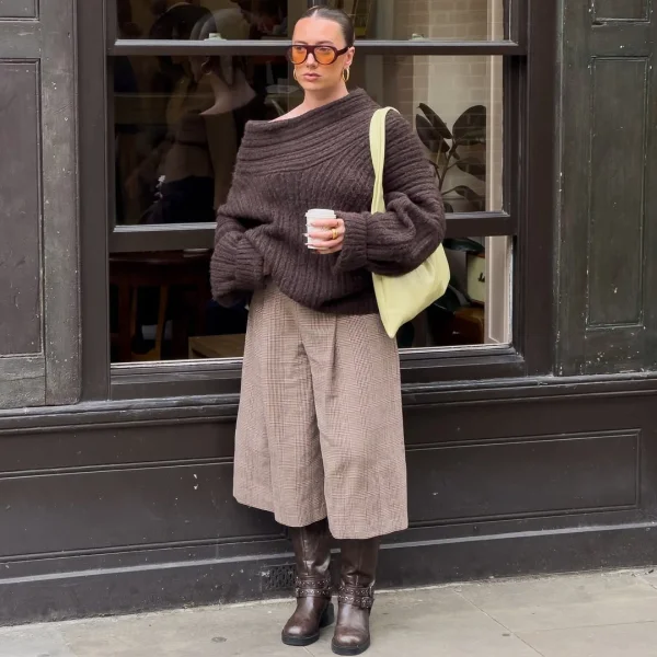 Casual Daytime Outfit Idea — Europe Winter Outfits