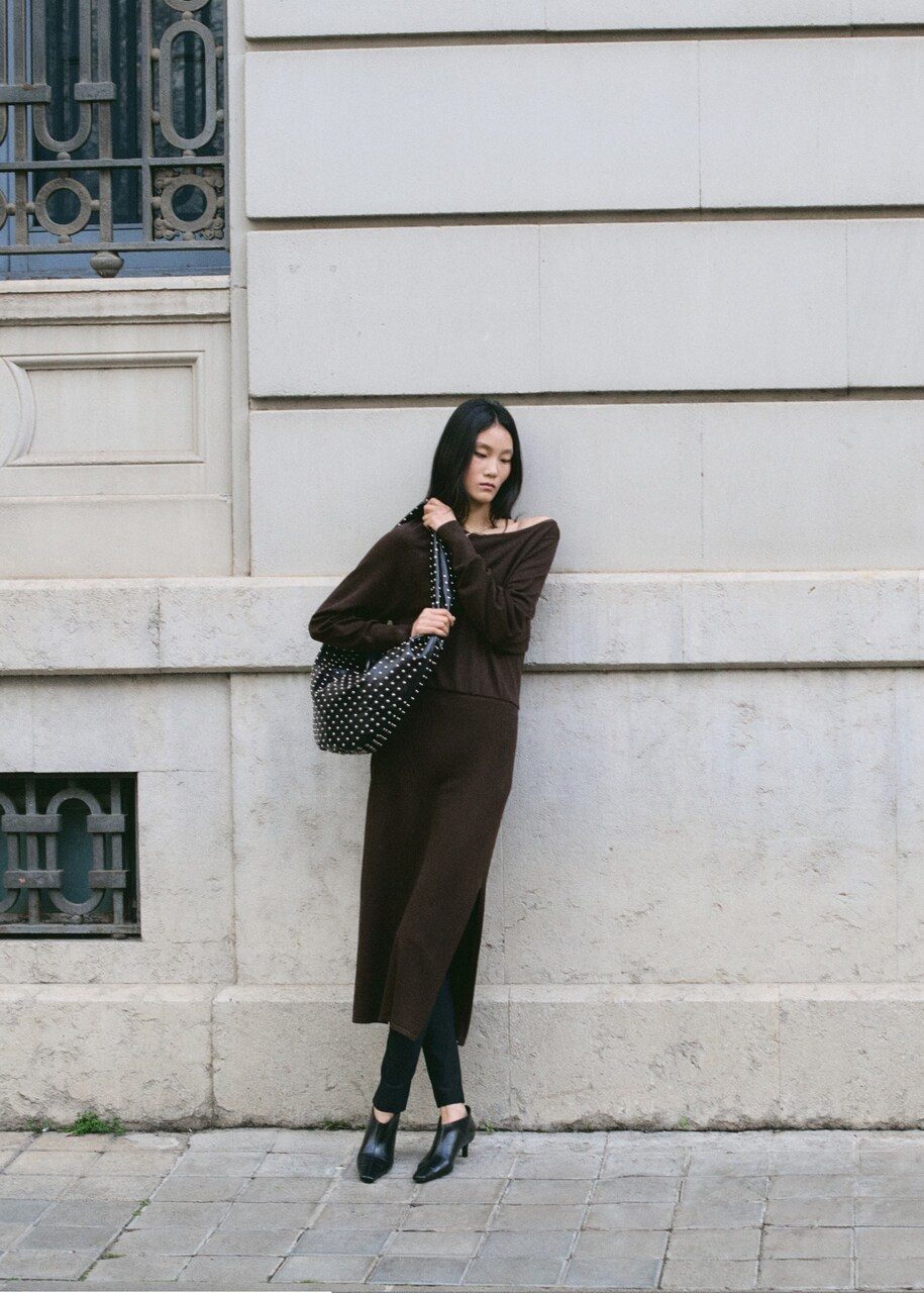 Chic Casual Outfit Idea Chic Casual Outfit Idea — Sweater Dress Outfits