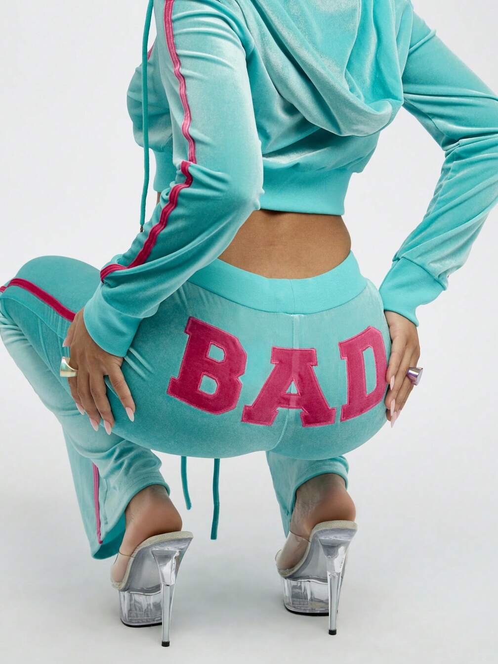 Camel Ribbed Knit Loungewear for a Cohesive Look — Sweatpants Outfits