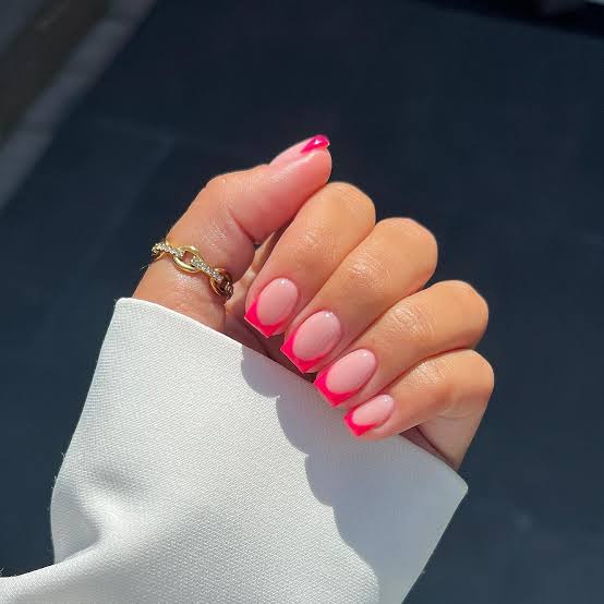 Clean Cuticle Work Even Application Visual Idea Clean Cuticle Work Even Application Visual Idea — Short Winter Square Nails