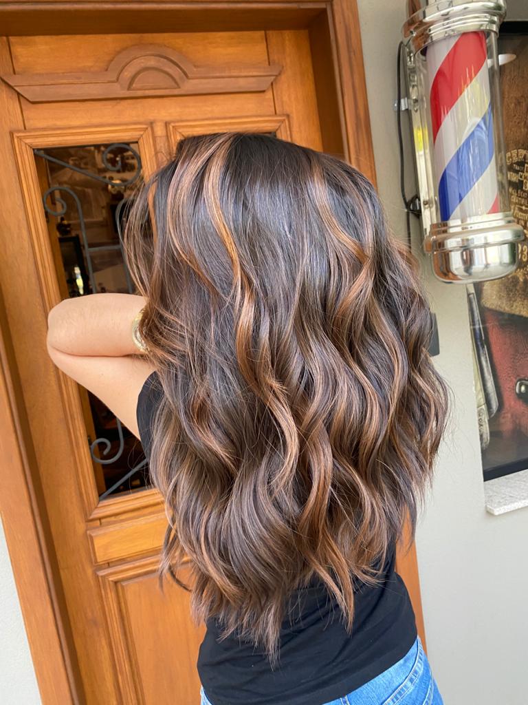 Visual Idea — Ending At The Chin Winter Hair Colors for Brunettes