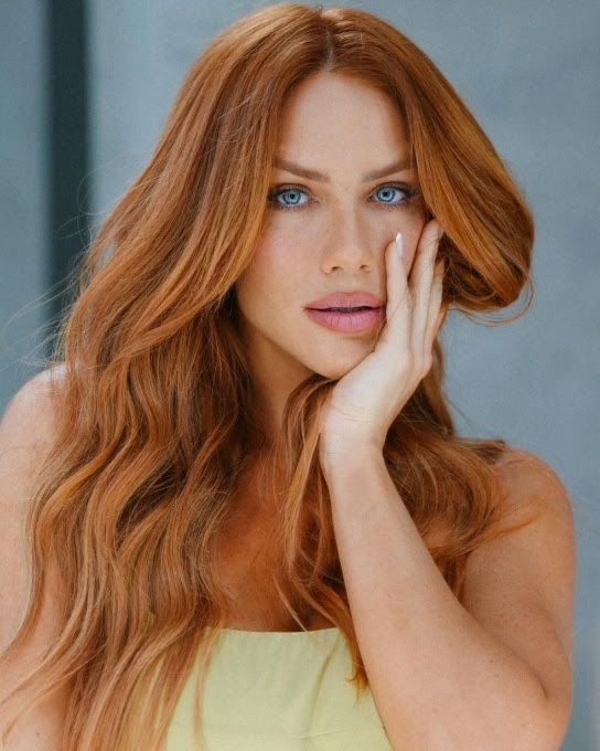 Vibrant Copper With Golden Undertones Visual Idea — Winter Copper Hair Color