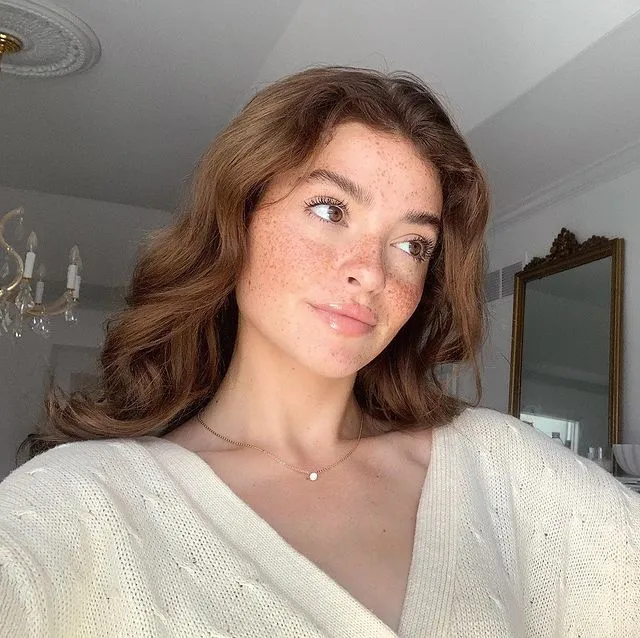 Polished Collarbone Layers — Chestnut Brown Hair