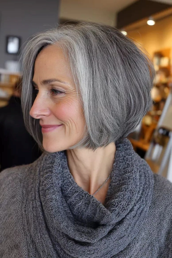 Chin Visual Idea Chin Visual Idea — Winter Hair Colors for Women Over 50