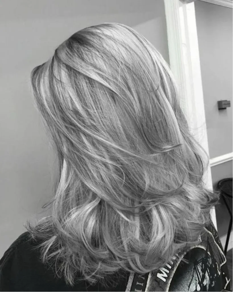 Multi-Dimensional Icy Blonde Blowout Multi-Dimensional Icy Blonde Blowout — Icy Blonde Hair