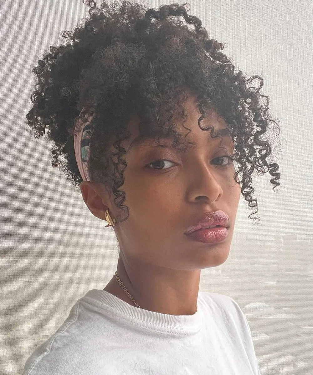 Curly Shag Visual Idea — Short Winter Haircuts
