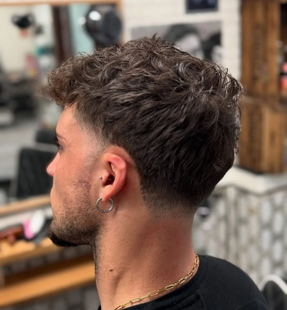 Tousled Textured Crop for Wavy Hair Tousled Textured Crop for Wavy Hair — Winter Haircuts for Men