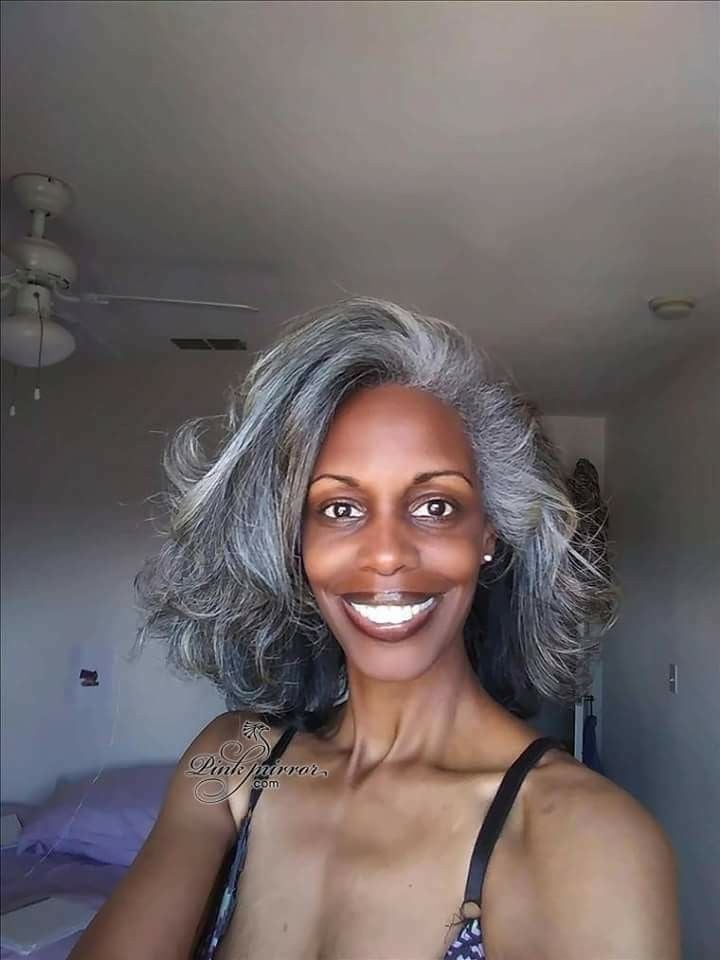 Soft Collarbone Layers With Darker Gray Soft Collarbone Layers With Darker Gray — Winter Haircuts for Gray Hair