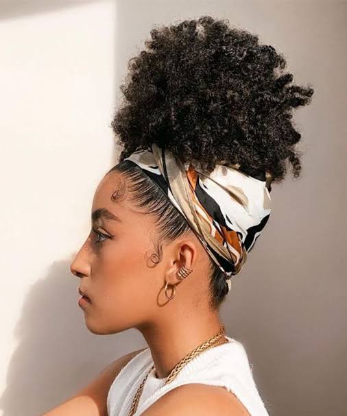 Black Visual Idea — Winter Hairstyles for Work